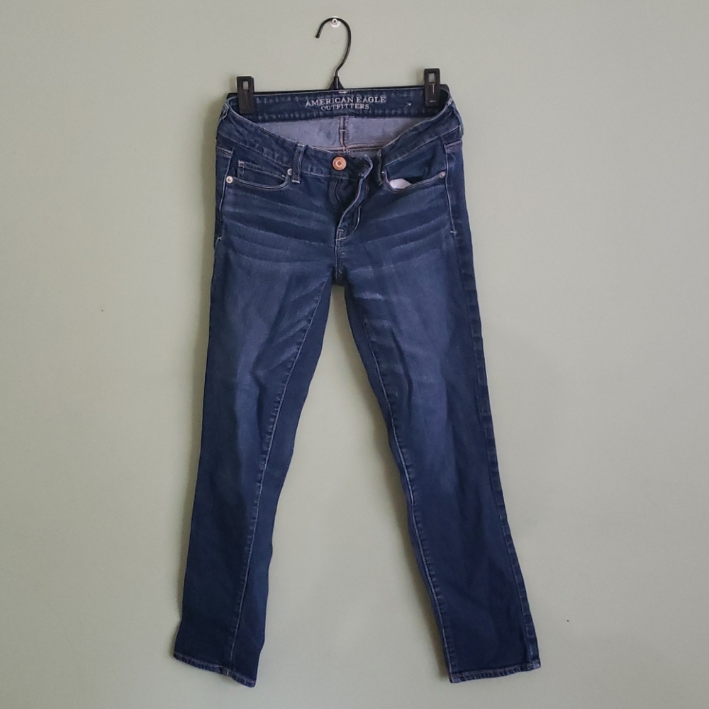Skinny stretch size 4 american eagle jeans